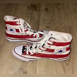 Converse Chuck Taylor All Star High Top American Flag Stars & Stripes Size US 7